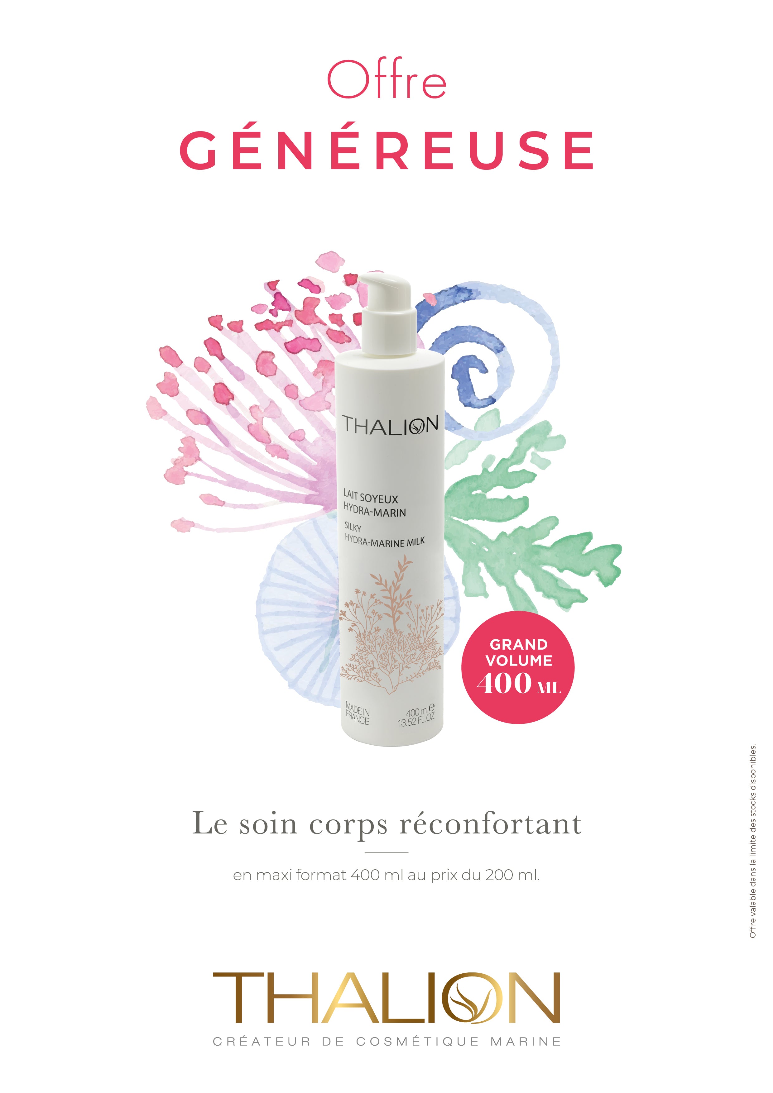 Lait Soyeux Hydra-Marin - Thalion