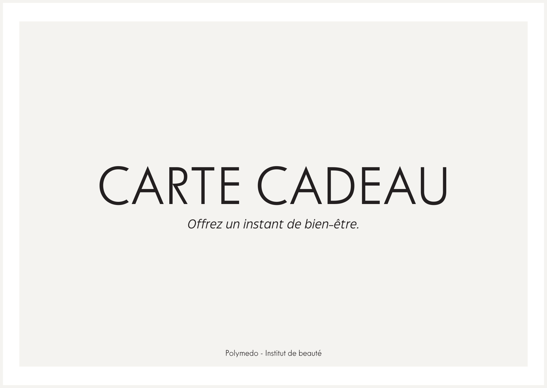 Cartes Cadeaux