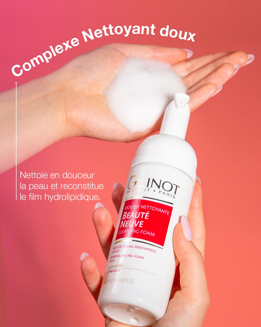 Guinot Mousse Beauté Neuve — Complexe Nettoyant doux