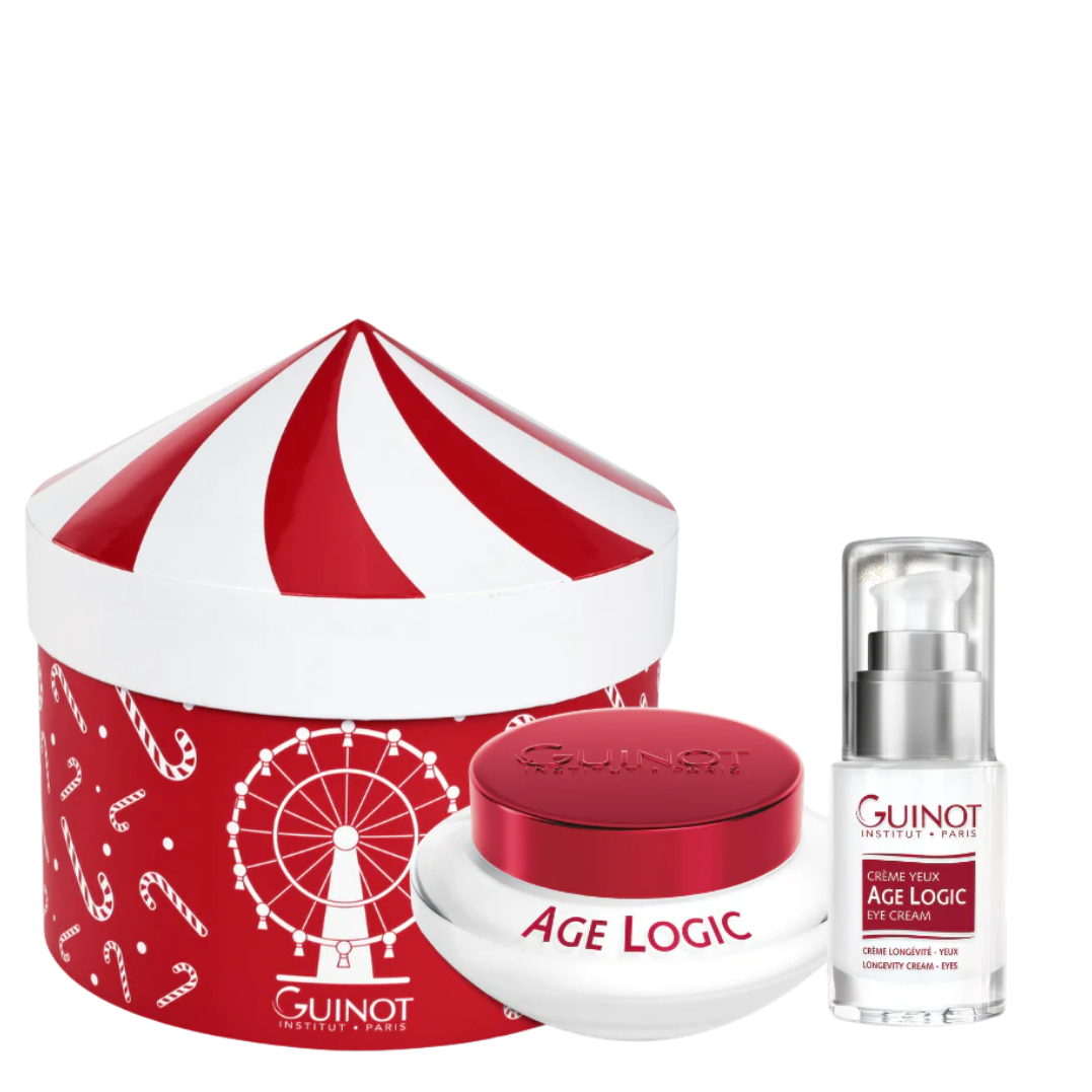 Coffret Cadeau Soin Age Logic de Guinot, collection Idées cadeaux