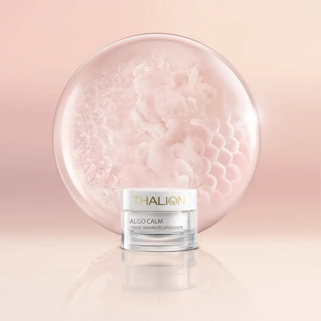 Algocalm Crème Sensibiote Apaisante de Thalion, collection Peaux sensibles