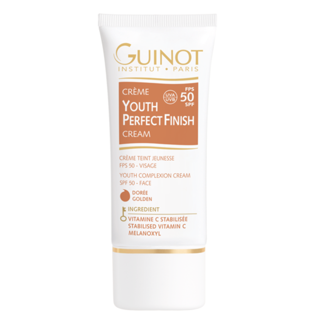 Crème Youth Perfect Finish fps 50 dorée - Guinot