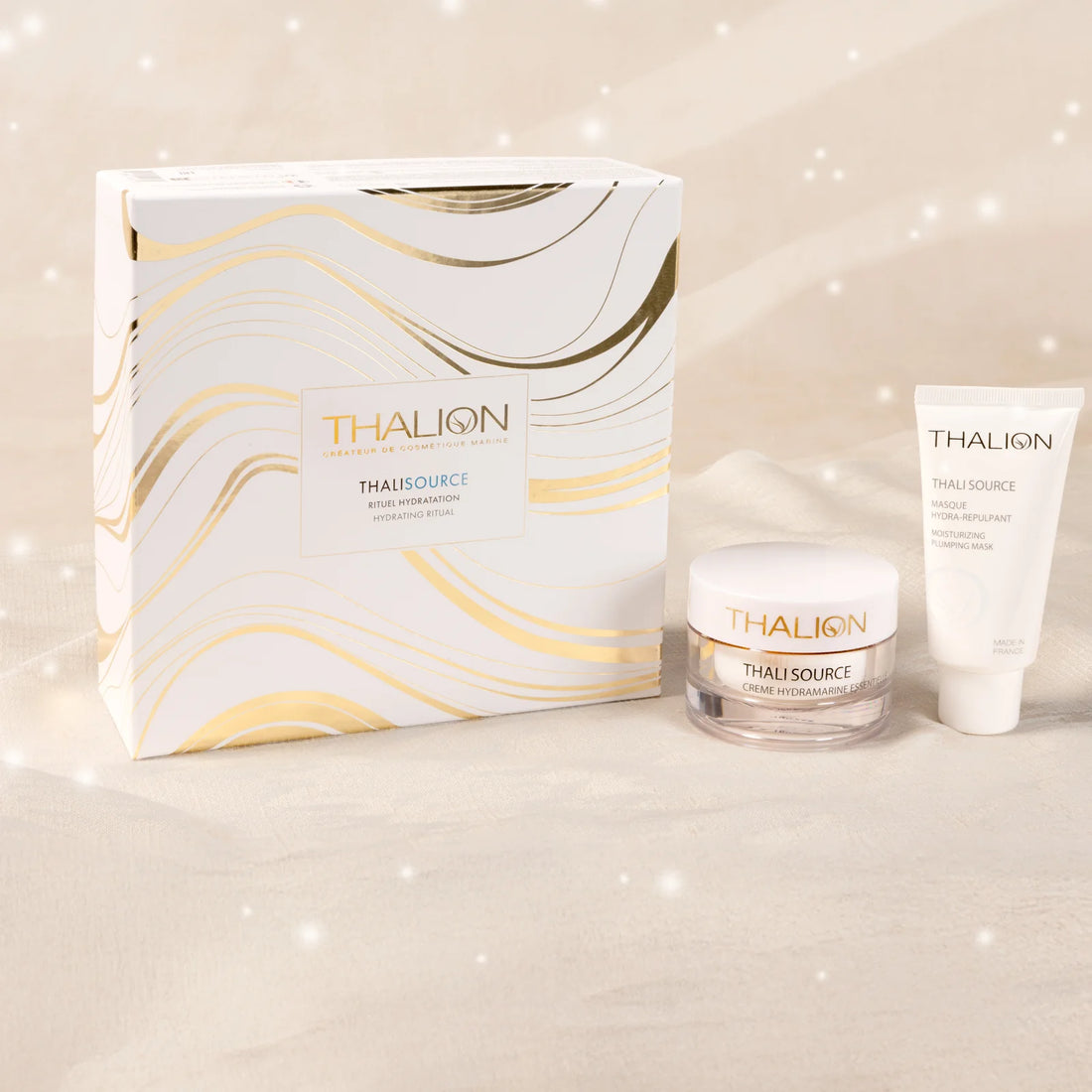 Coffret Thalisource Thalion : crème Hydramarine Essentielle et masque offert