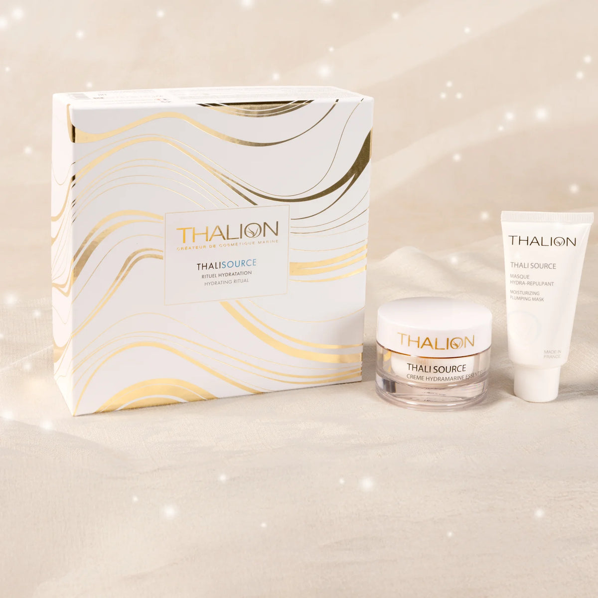 Coffret Thalisource Thalion : crème Hydramarine Essentielle et masque offert