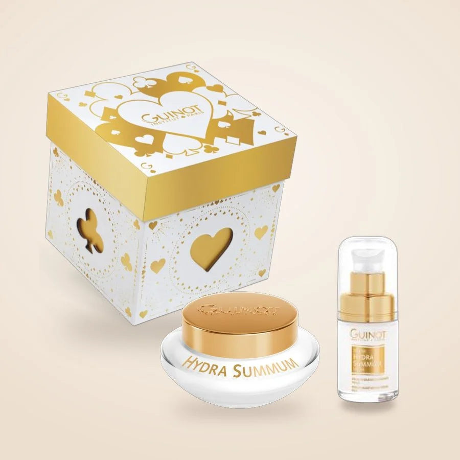 Coffret Hydra Summum Guinot : Crème Hydra Summum 50 ml et Sérum Hydra Summum 10 ml offert
