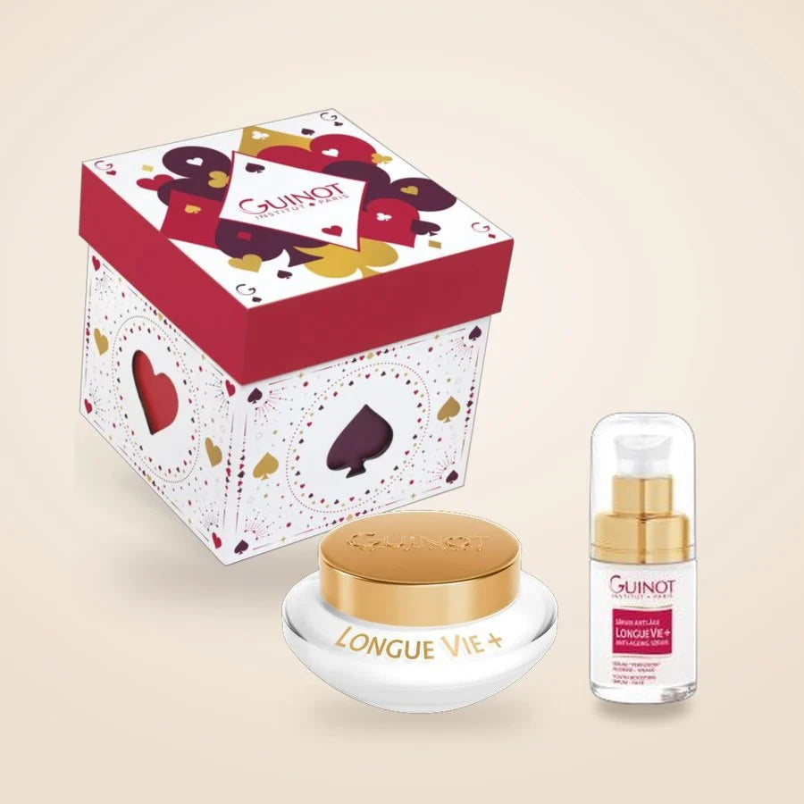 Coffret Longue Vie + Guinot : Crème Longue Vie + 50 ml et Sérum Longue Vie + 10 ml offert