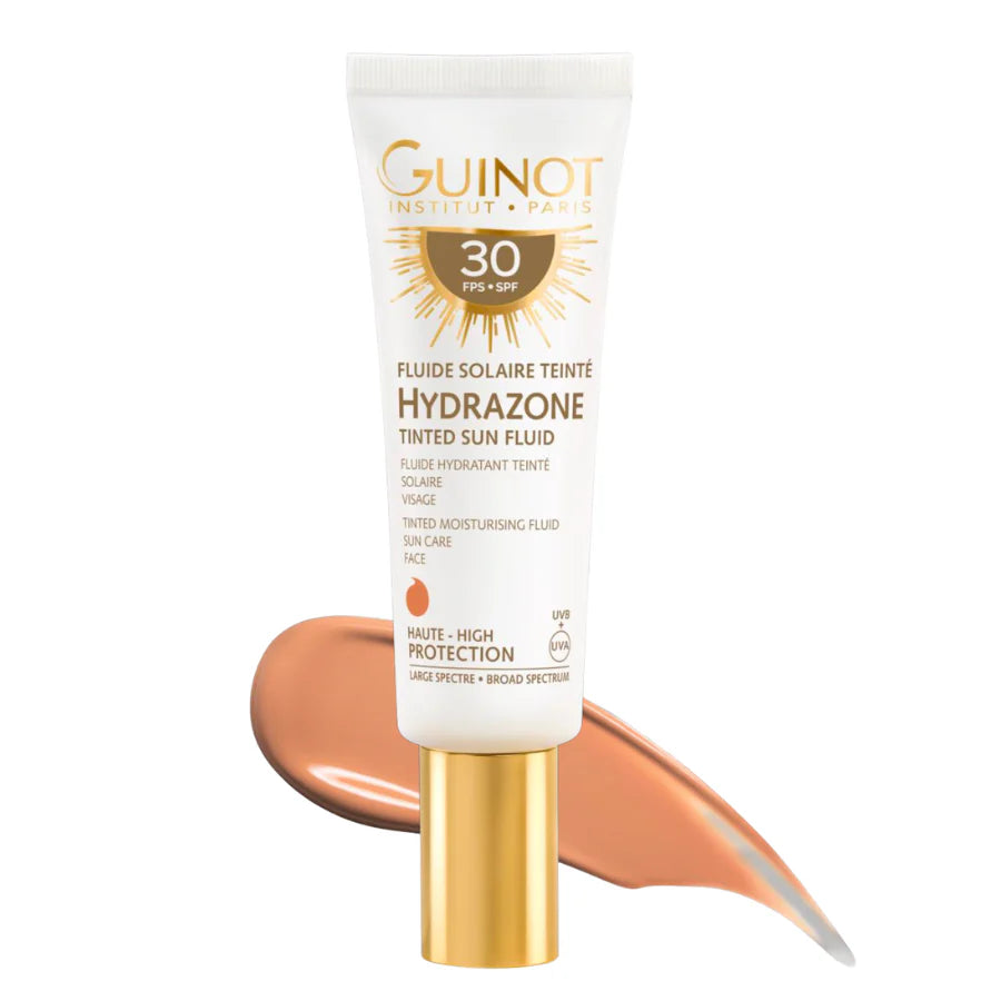 Fluide Solaire Teinté Hydrazone SPF30 - Guinot - Vue détaillée