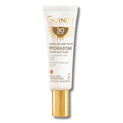 Fluide Solaire Teinté Hydrazone SPF30 Guinot - Soin professionnel