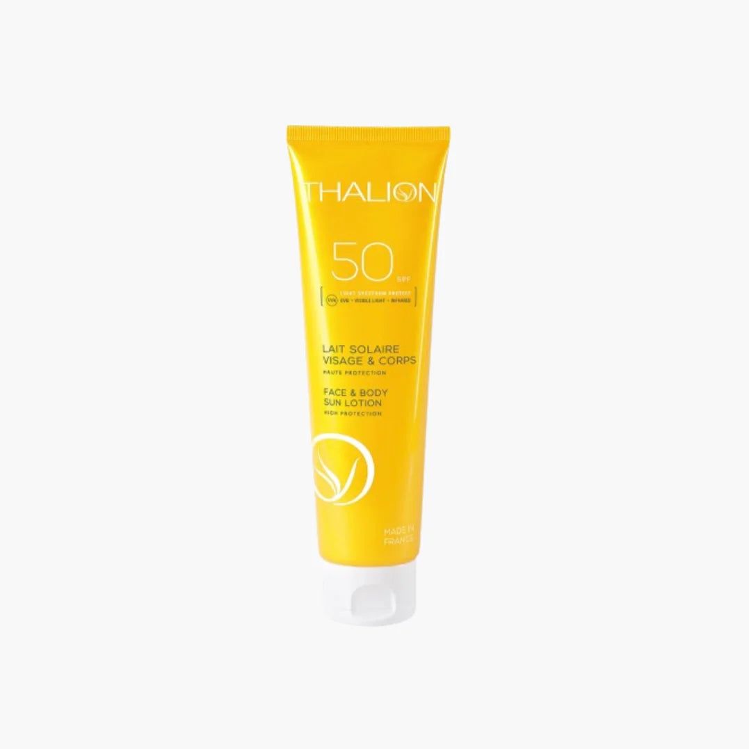 Lait Solaire Visage &amp; Corps Haute Protection Fps50 - Thalion